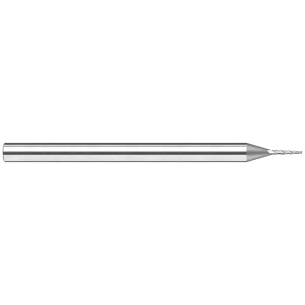 Miniature End Mill - Square - Long Flute 0.0620" (1/16) Cutter DIA x 0.5000" (1/2) Length of Cut